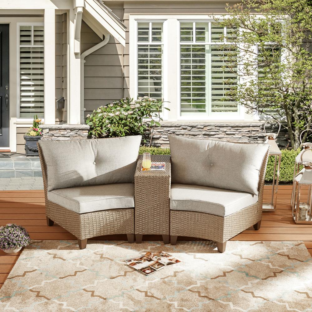 3Piece Patio Furniture Outdoors The Home Depot