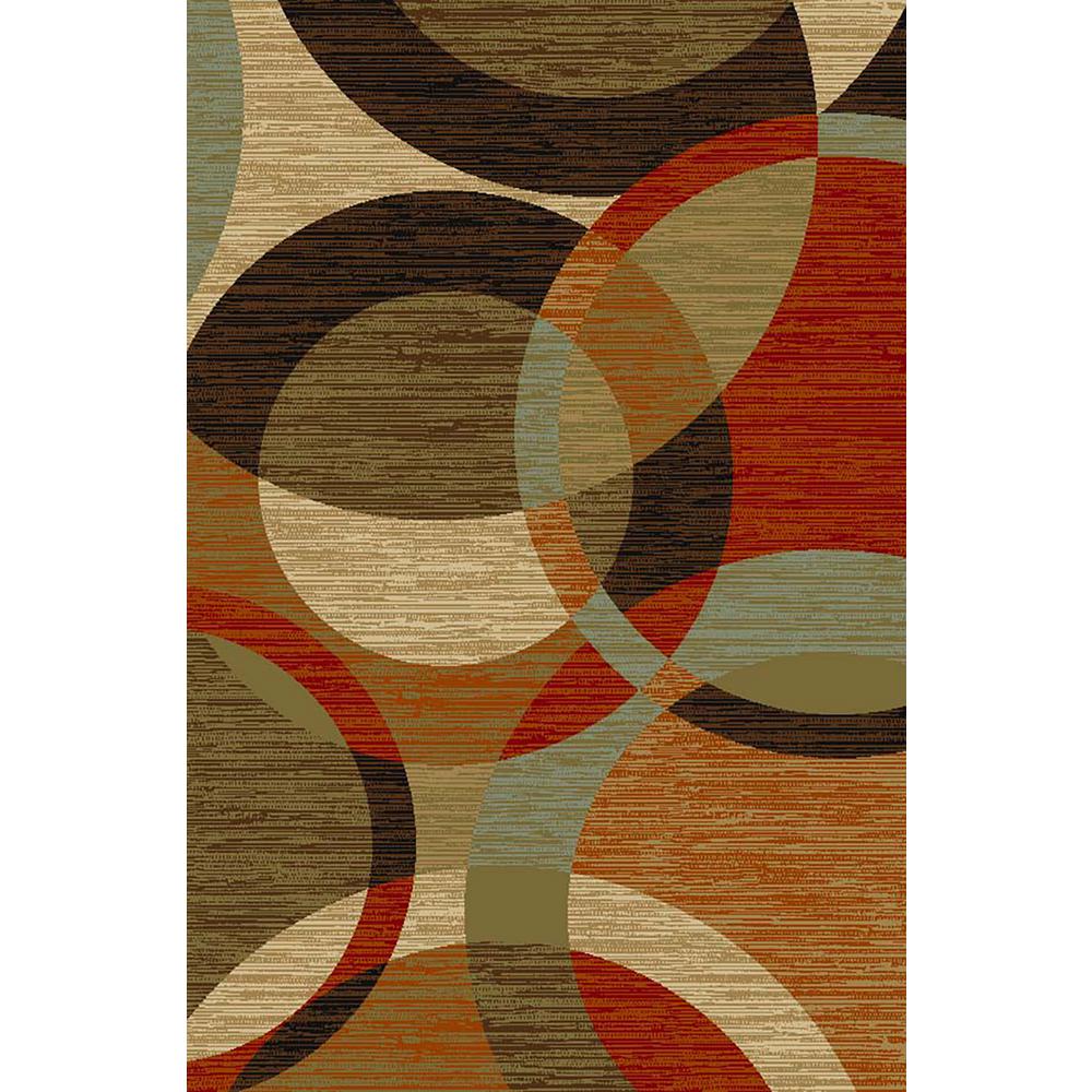Maxy Home Area Rugs The Depot Hamam Collection Multi Colored 3 Ft X 5 Area Rug