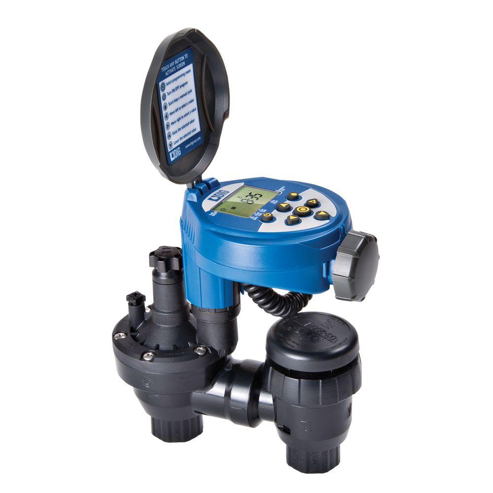 DIG Solar Powered Irrigation Timer with Anti-Siphon Valve-ECO1ASV ...