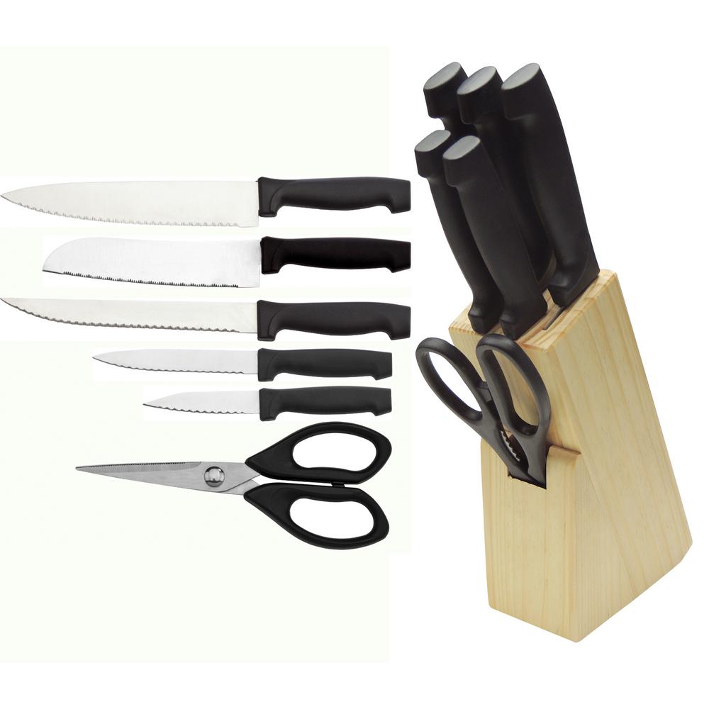 Utica Cutlery Co. 7-Piece Cutlery Knife Set-75-UC45032 - The Home Depot