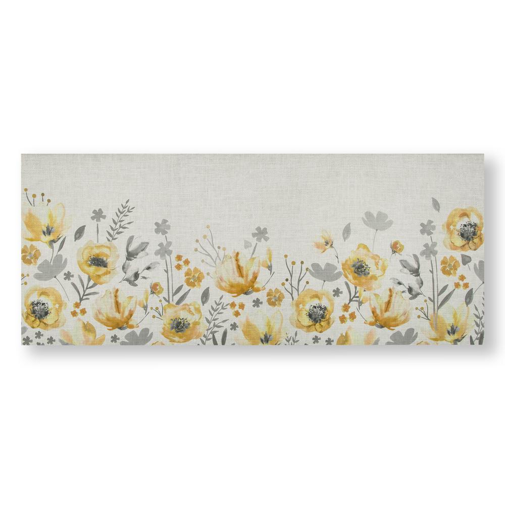 Yellow Grey Wall Decor Home Decor The Home Depot