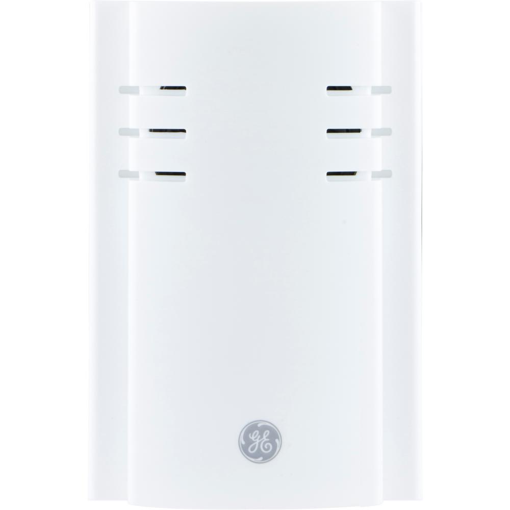 Ge 2 Melody Plug In Door Chime Receiver 35572 The Home Depot