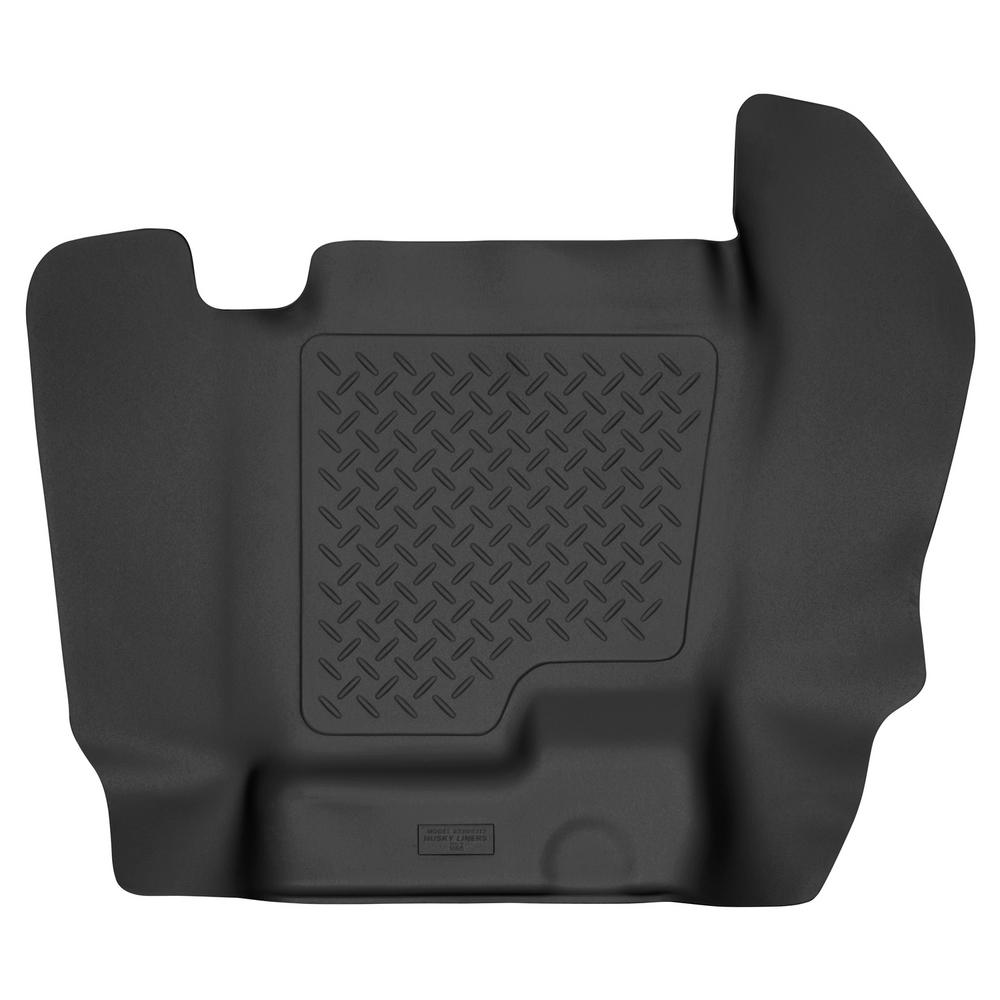 Husky Liners Center Hump Floor Liner Fits 07-13 Silverado//Sierra Crew//Extended