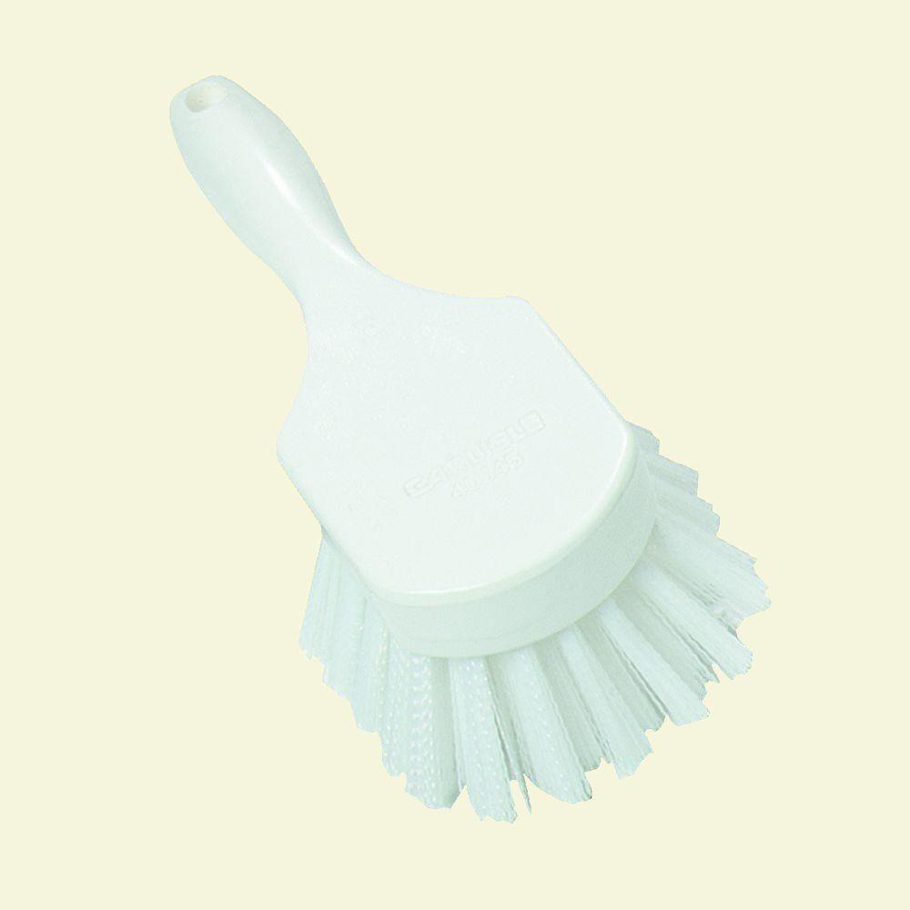Carlisle 8 inch Polyester Floating Utility Scrub Brush (Case of 12) by Carlisle