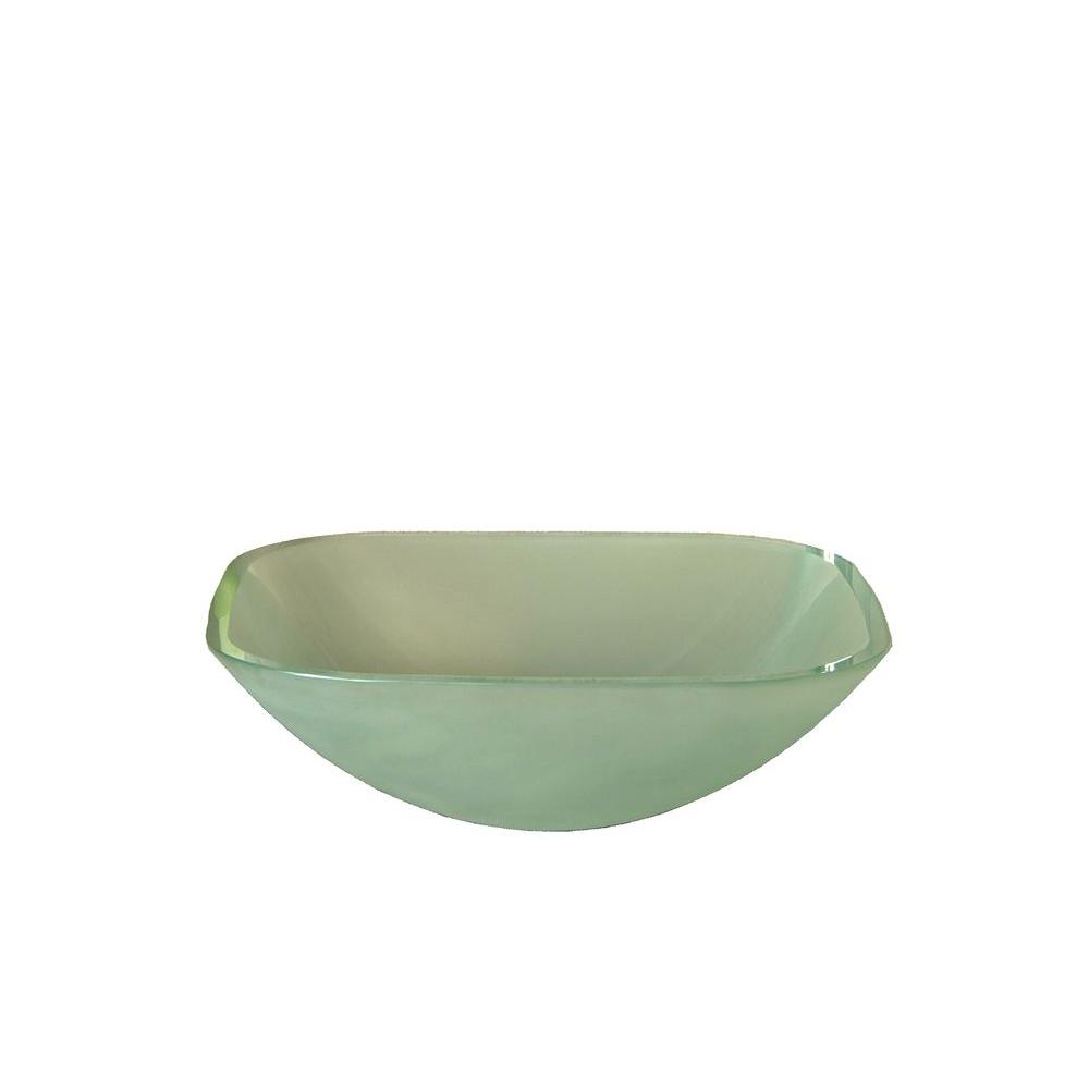 UPC 110158279699 product image for Filament Design Bathroom Cantrio Tempered Glass Vessel Sink in Frosted GS-101F | upcitemdb.com