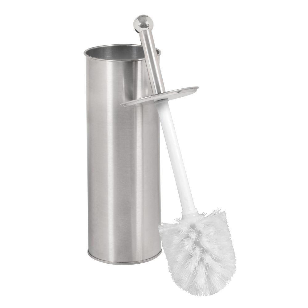 Bath Bliss Toilet Brush Holder In Chrome 4559 The Home Depot   Chrome Bath Bliss Toilet Brushes Holders 4559 64 300 