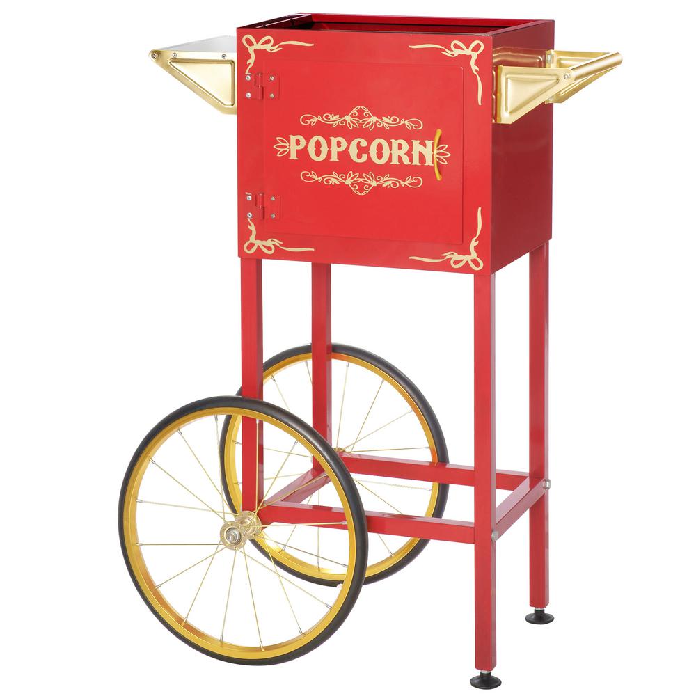 popcorn machine and stand