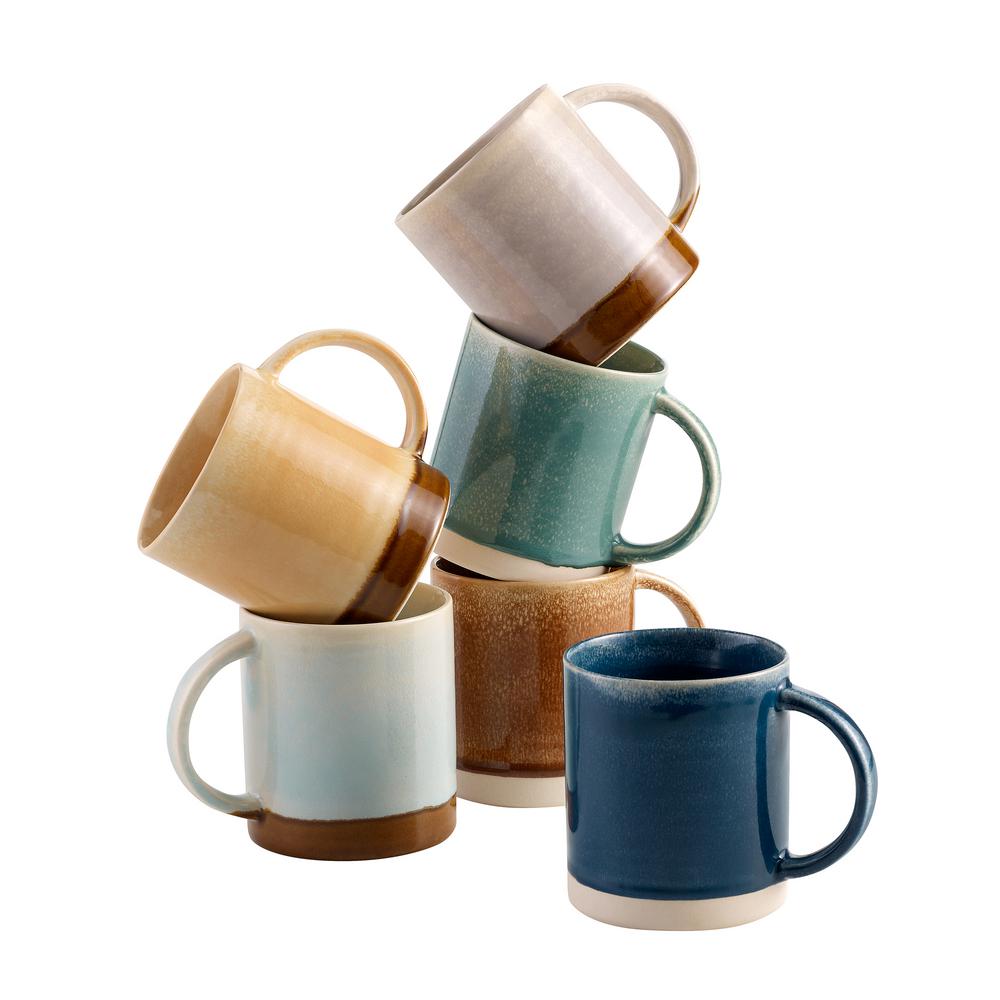 Over and Back Cliffside 14 fl. oz. Assortment Mug (Set of 6) 917815