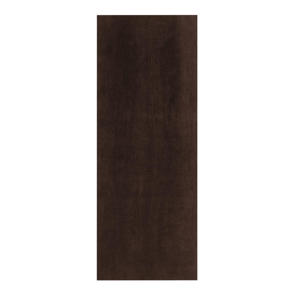 Hampton Bay 0.25x30x12 in. Matching Wall End Panel in Java (2