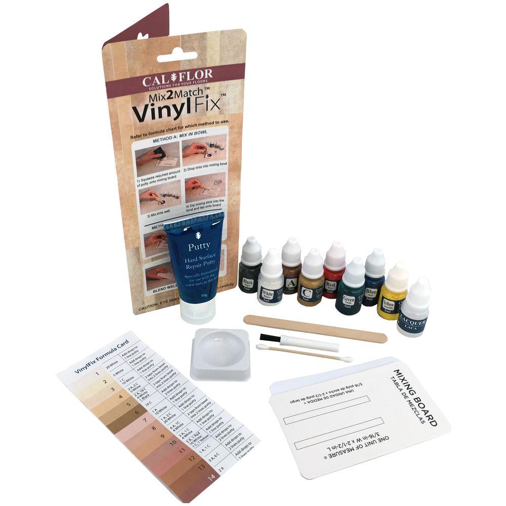 Calflor Vinylfix Vinyl Flooring Repair, Glue For Vinyl Flooring Repair Home Depot