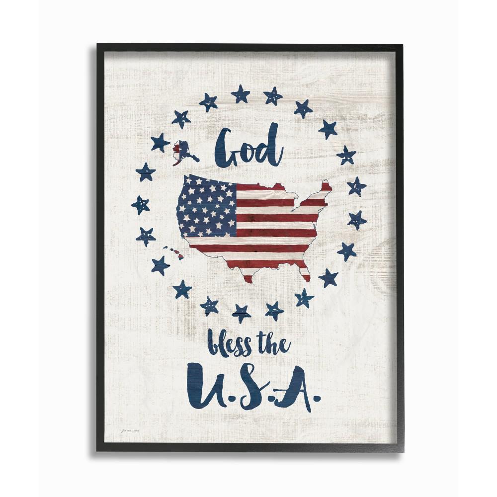 The Stupell Home Decor Collection 11 In X 14 In God Bless The