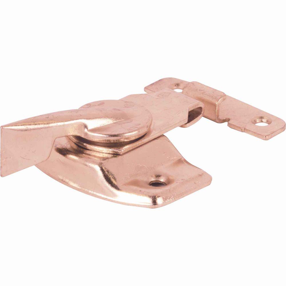 PrimeLine Solid Brass Cam Window Latch and KeeperF 2601 The Home Depot