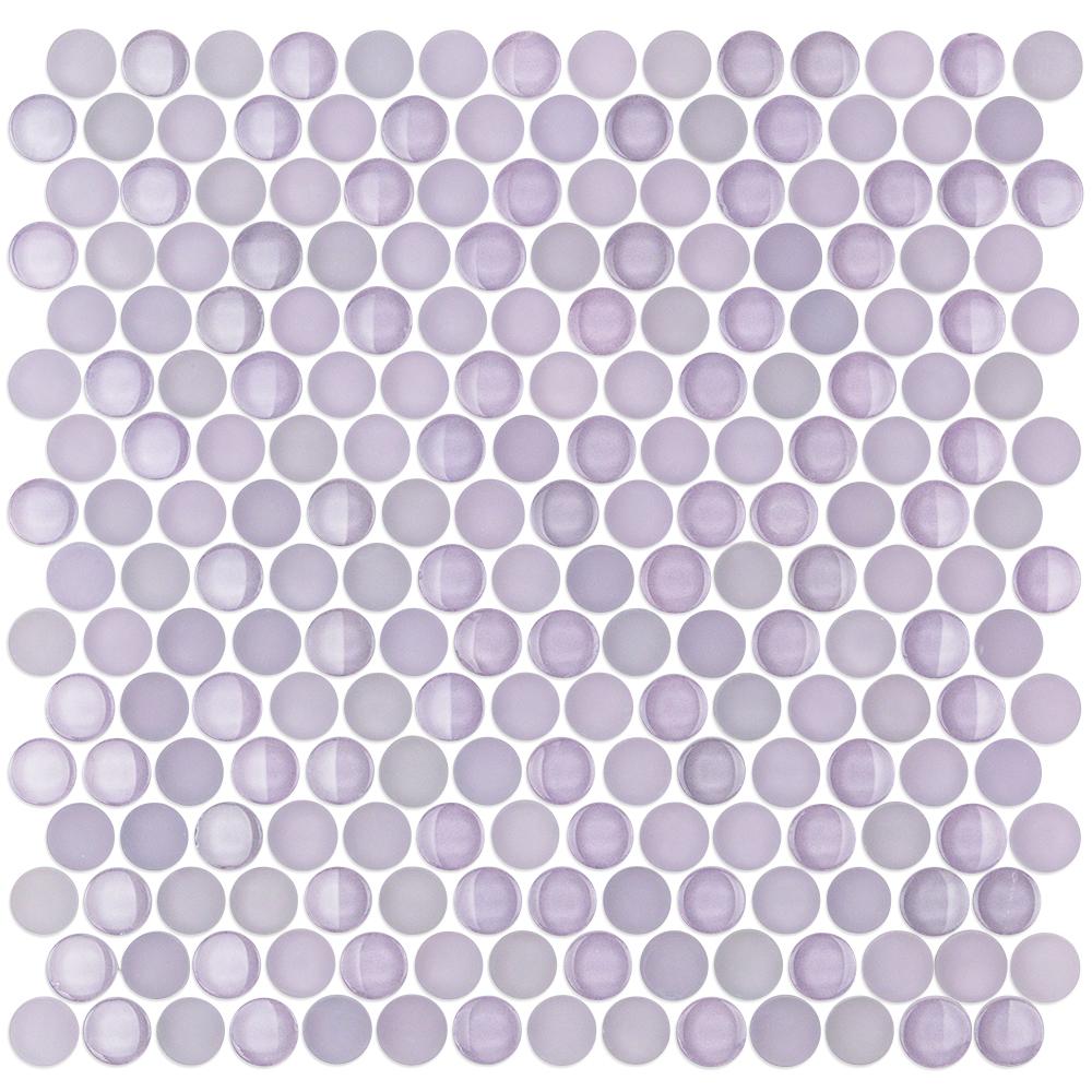 Purple Mosaic Tile The Home Depot Contempo