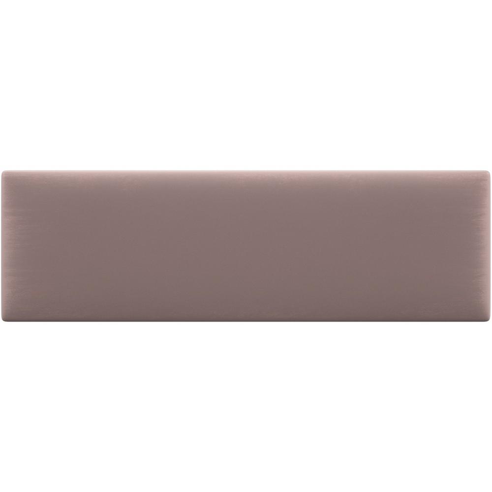 Vant Plush Velvet Dusty Rose Twin King Upholstered Headboards Accent
