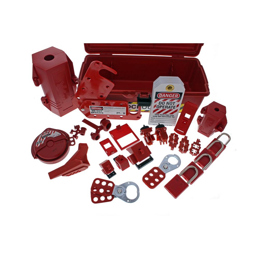 Ideal Industrial Lockout/Tagout Kit44974 The Home Depot