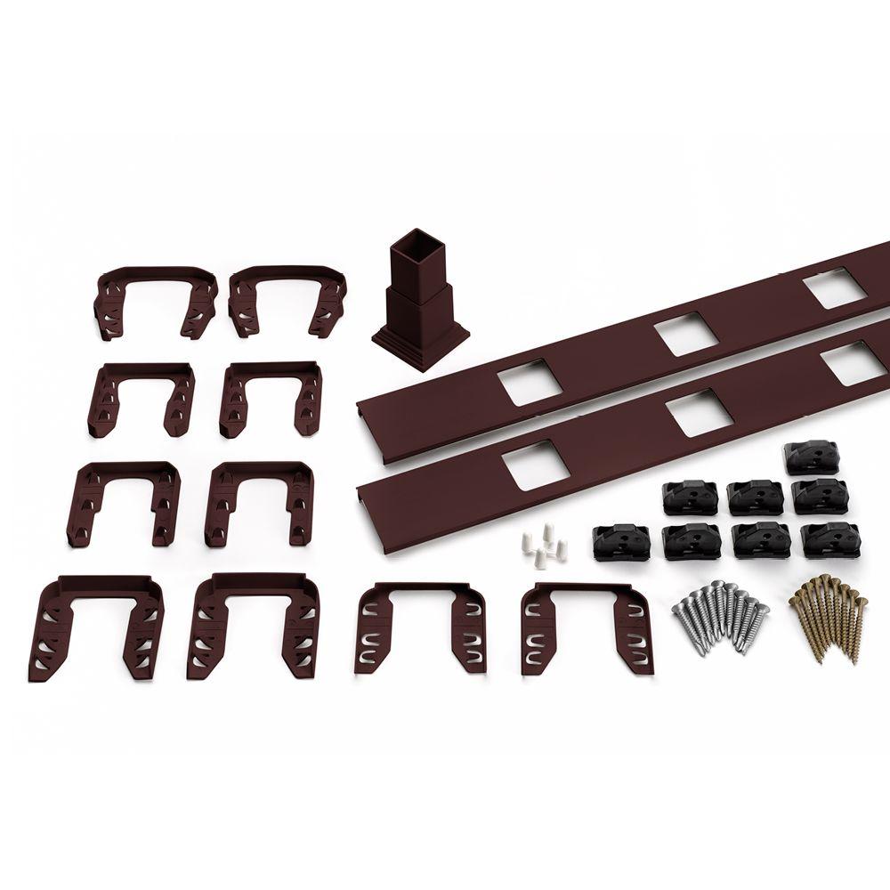 Trex Transcend 91.5 in. Composite Vintage Lantern Square ...