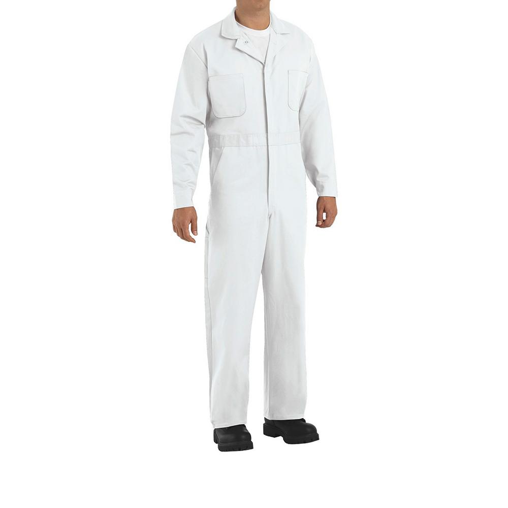 mens white boiler suit