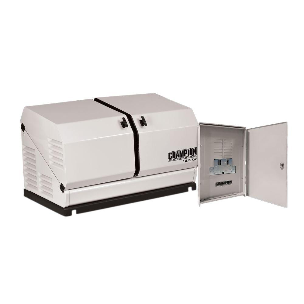 Champion Power Equipment 12,500-Watt Air Cooled Automatic Home Standby Generator... by Champion Power Equipment
