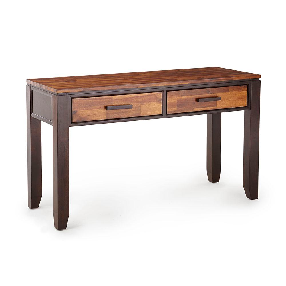 Abaco Modern 2 Tone Cherry Sofa Table Ab600s The Home Depot