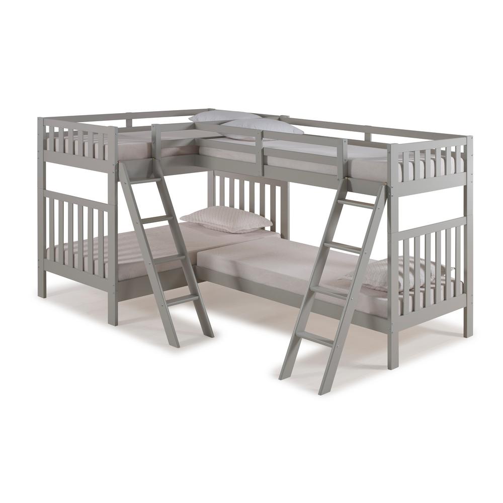 bunk bed without bottom bunk