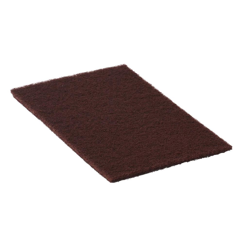 Glit 41/2 in. x 10 in. Maroon Chemical Free Stripping/Scrub Pad (48
