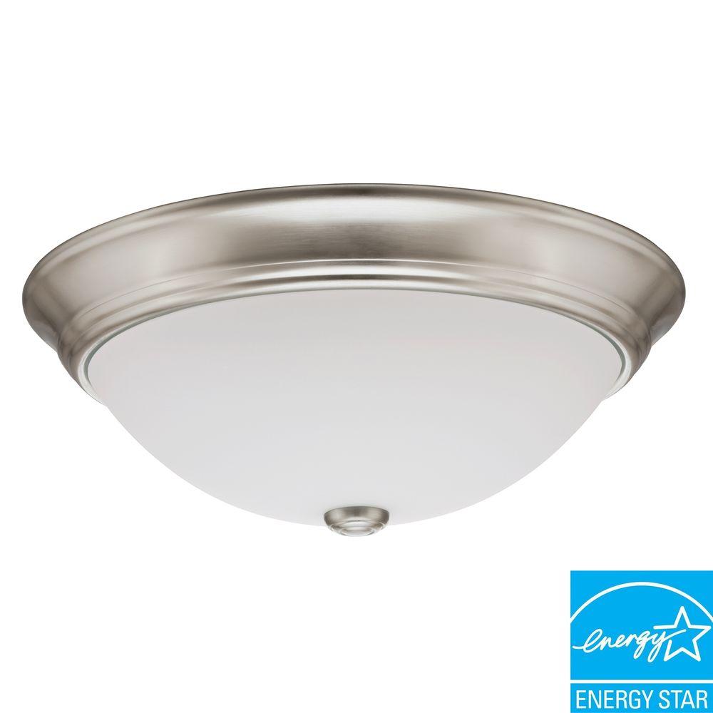 Lithonia Lighting 1 Light Nickel Fluorescent Round Ceiling Lithonia Lighting 1 Light Nickel Fluorescent Round Ceiling