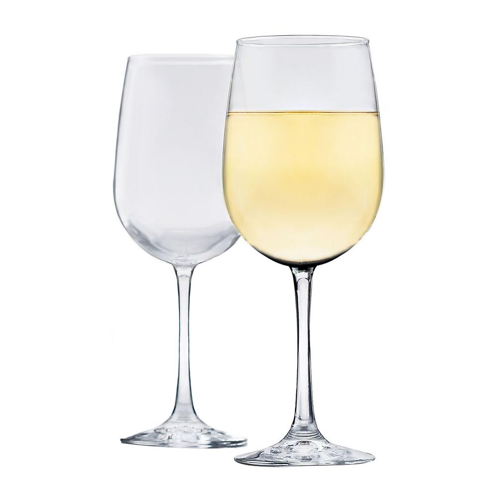 Libbey Vina 18 5 Oz White Wine Glass Set 6 Pack 89388 The Home Libbey Vina 18 5 Oz White Wine Glass Set 6 Pack