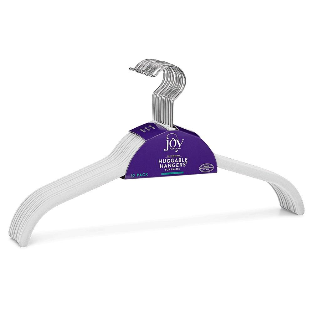 chrome shirt hangers