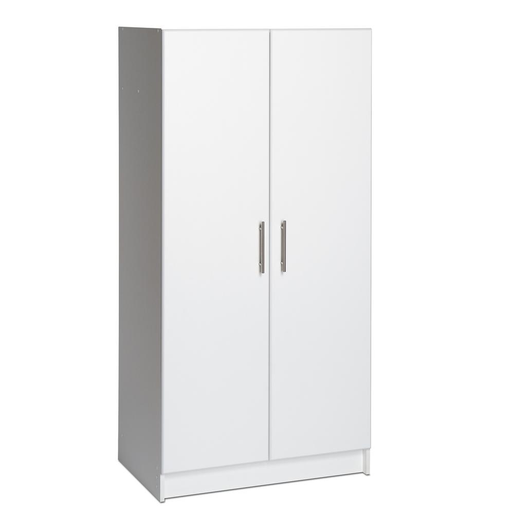 Prepac 32 In Elite Storage Cabinet Wes 3264 The Home Depot