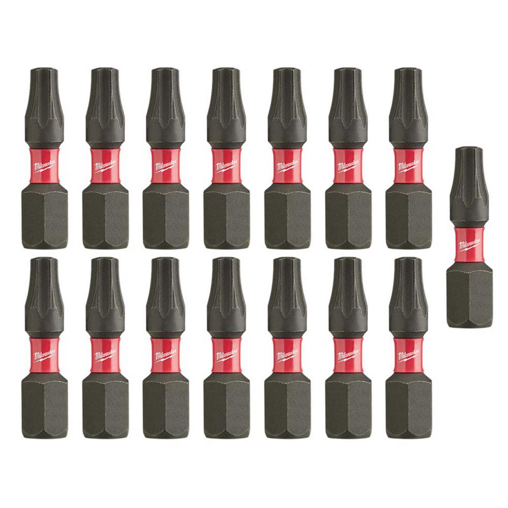 Driver Bit Impact Duty Insert Bits Drill Drivers Tip Shockwave T20 1