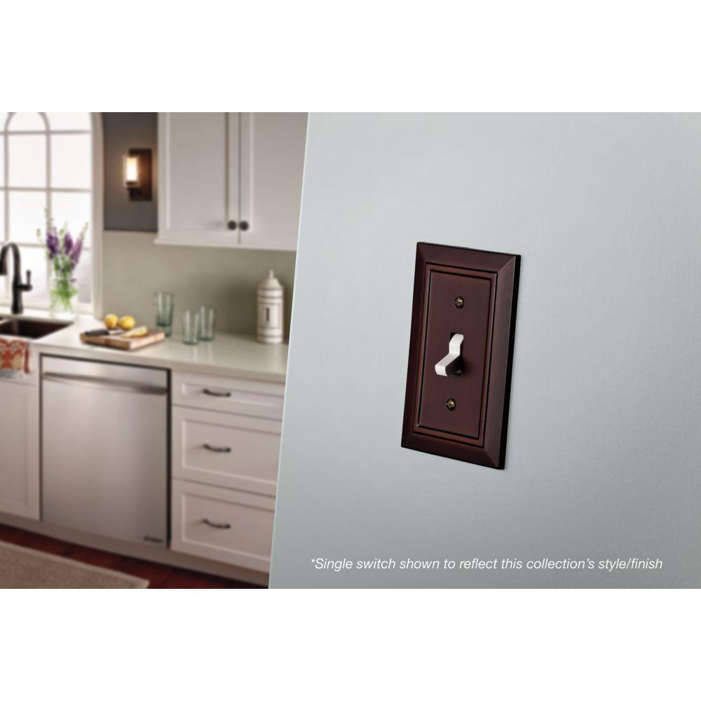 Wall Plates Espresso Architectural Wood Decorative Single Duplex Outlet