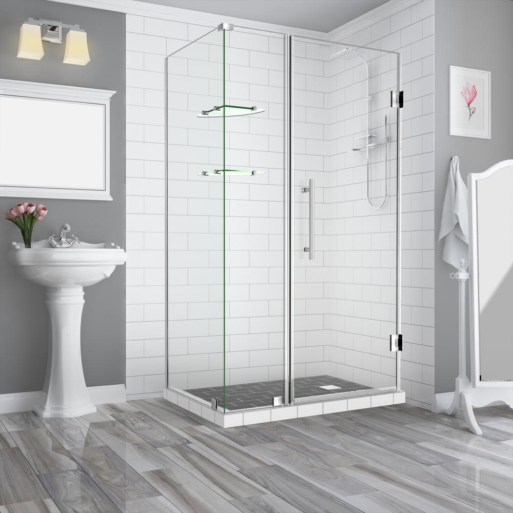 Aston Bromley Gs 40 25 To 41 25 X 38 375 X 72 In Frameless Corner