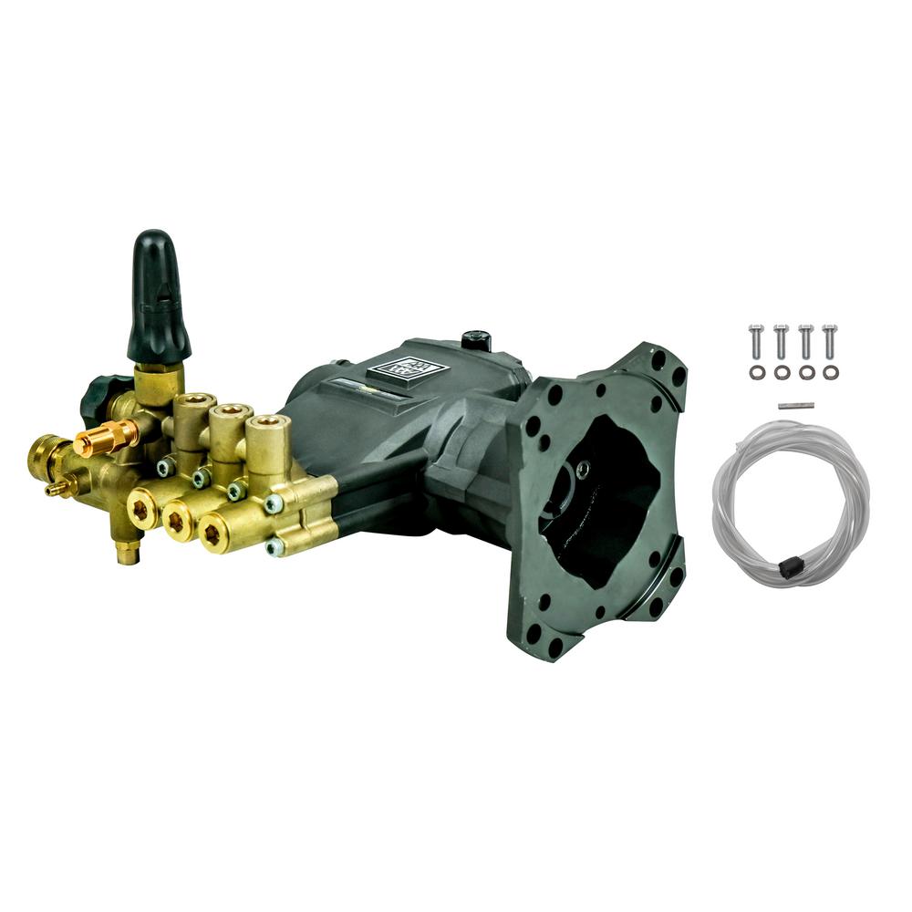 Open Box Simpson 3400 PSI 2.5 GPM Pressure Washer Triplex Plunger Pump Kit