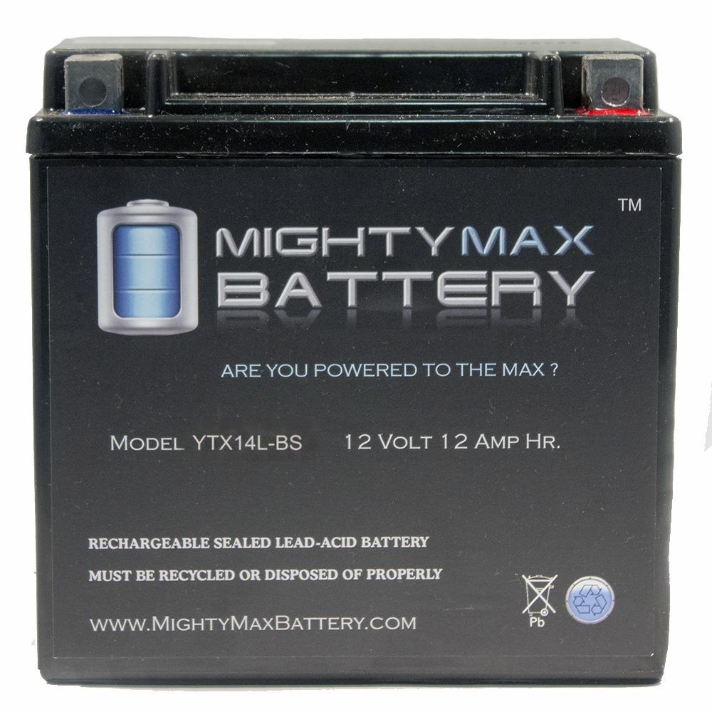 MIGHTY MAX BATTERY 12-Volt 12 Ah 210 CCA Rechargeable Sealed Lead Acid ...