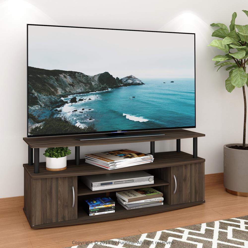 Walnut Tv Stands Living Room Furniture The Home Depot Walnut Tv Stands Living Room Furniture The Home Depot