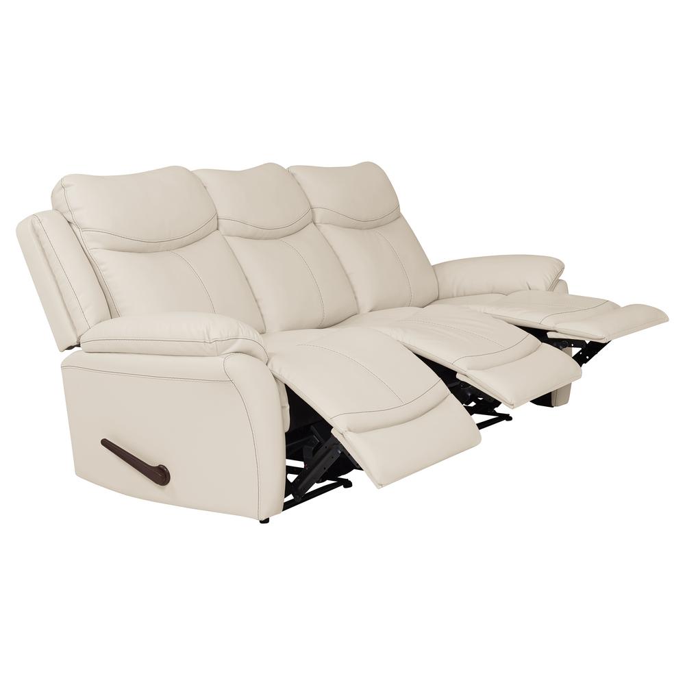 Prolounger Off White Almond Tuff Stuff Fabric 3 Seat Wall