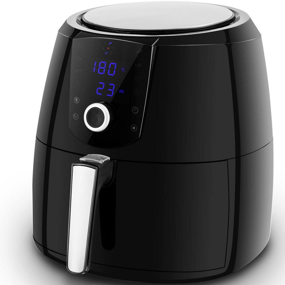 5.5 Qt. 1800-Watt Digital Air Fryer with Oil Free Touchscreen Timer Temperature Control