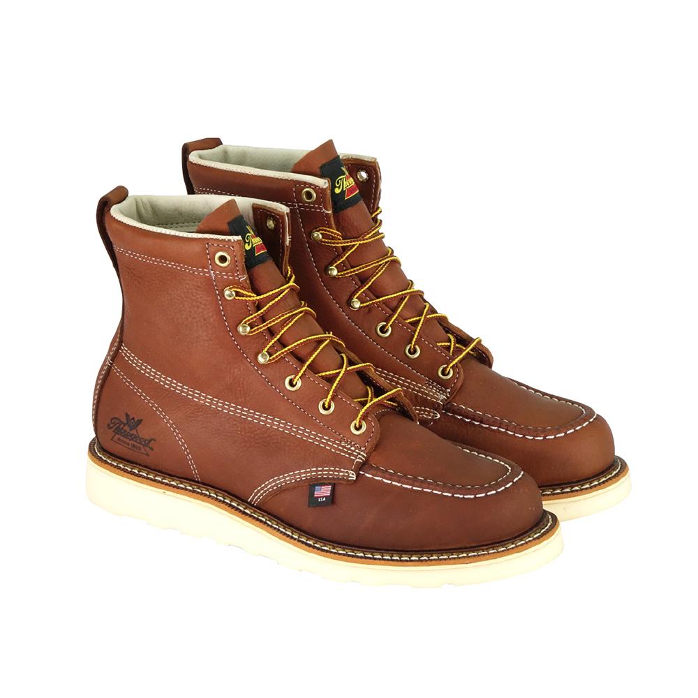 Work Boots - Soft Toe - Tobacco Size 