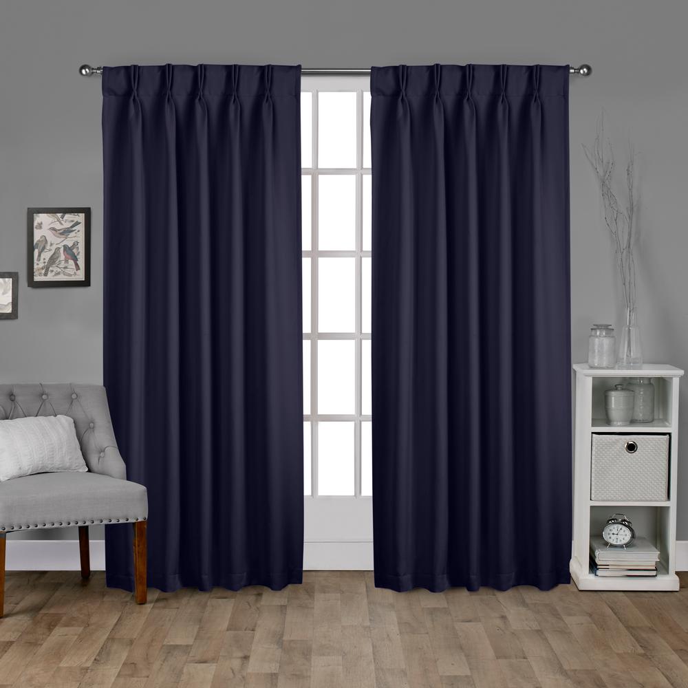 Thermal Pinch Pleats Curtains Drapes Window Treatments