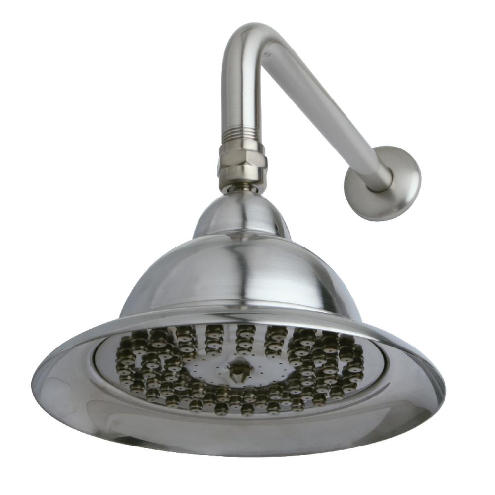 MOEN Brecklyn 1Spray 9 in. Rain Shower Showerhead in Spot Resist Brushed Nickel21920SRN The