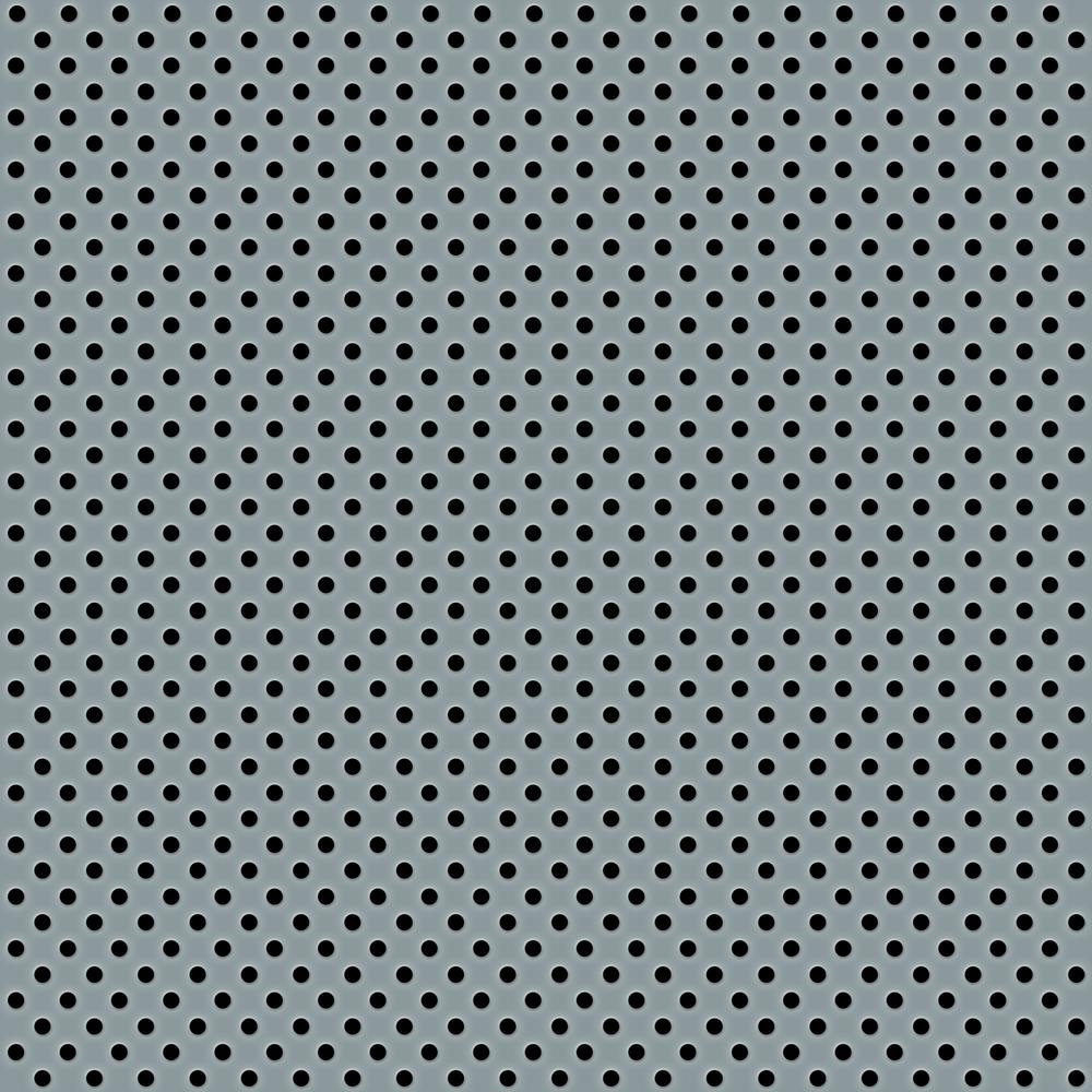 Toptile Blue 2 Ft X 2 Ft Perforated Metal Ceiling Tiles Case Of 10