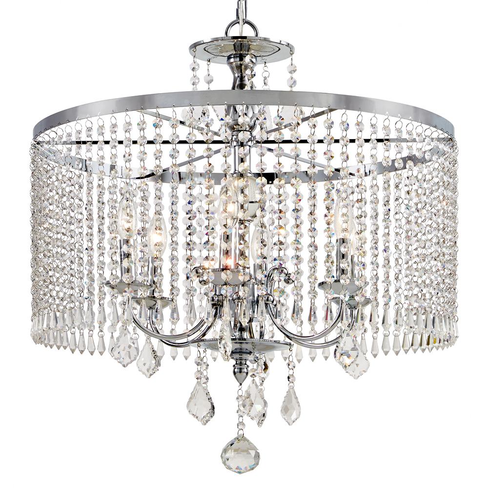 Home Decorators Collection Calisitti 6 Light Polished Chrome