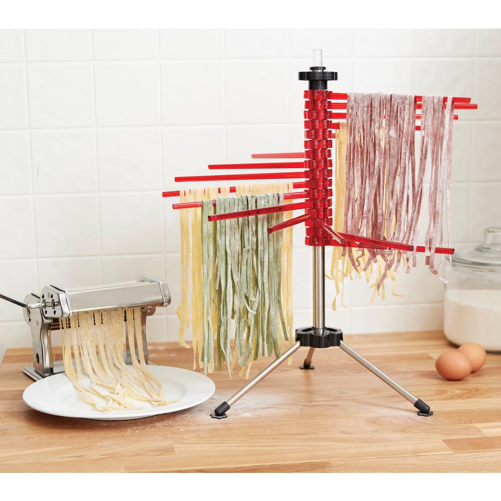 Wooden Pasta Drying Rack Cooking Gadget Counter Top Kitchen Spaghetti