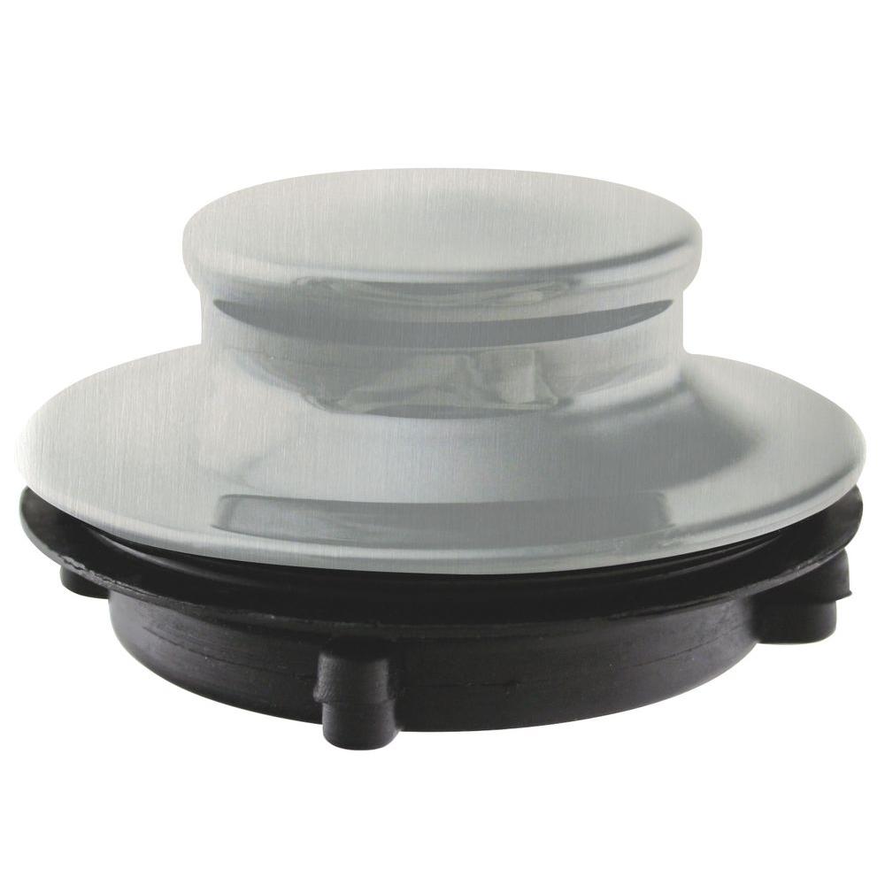 Westbrass Disposal Stopper for 3Bolt Mount Waste King in Satin NickelD21107 The Home Depot