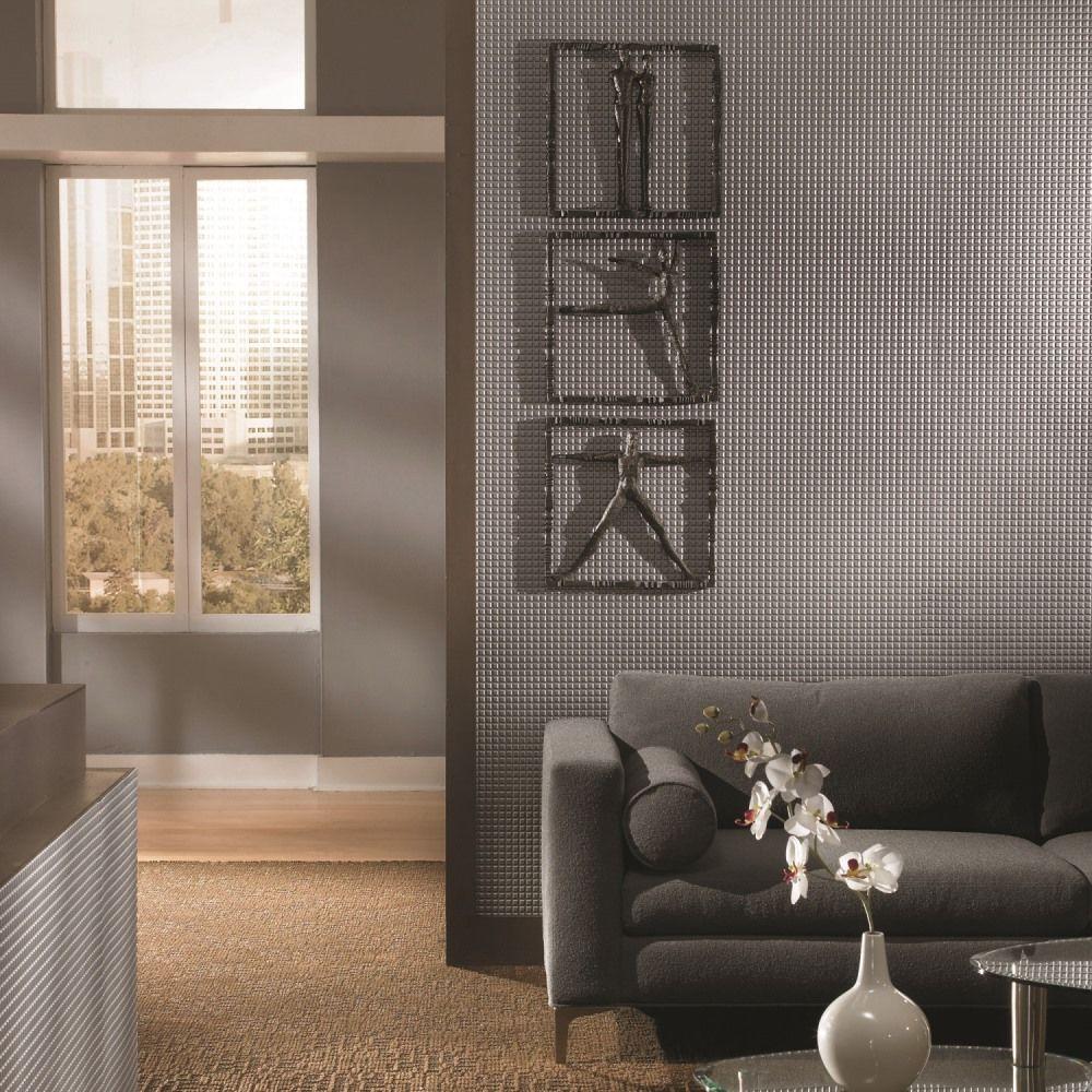 Fasade Square 96 In X 48 Decorative Wall Panel Galvanized Decorative Wall Panel In Brushed