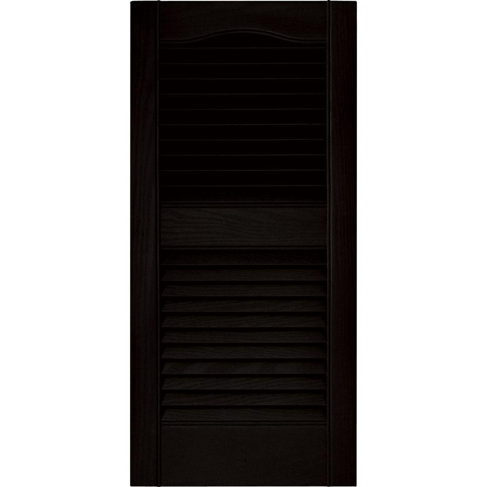 Louvered Shutters Exterior Shutters The Home Depot