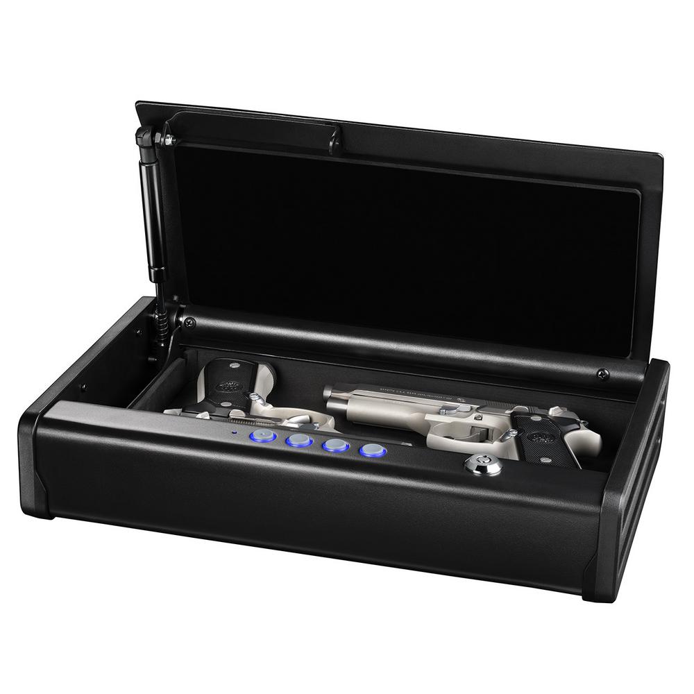 SentrySafe 2-Gun Quick Access Electronic Combination Lock Pistol Safe, Black by SentrySafe