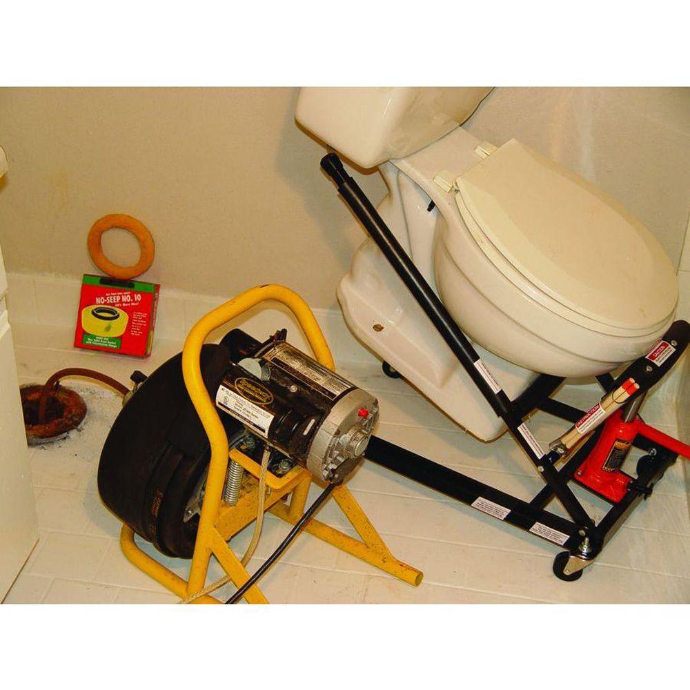 Toilet Jack Removes Install Toilettes 4 Swivel Casters Lightweight
