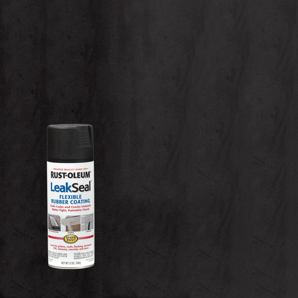 Rust-Oleum Stops Rust 11 oz. LeakSeal Clear Flexible Rubber Coating ...