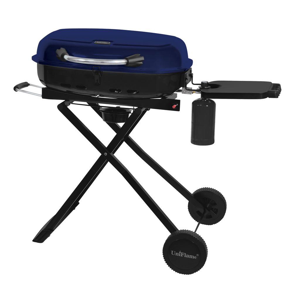 UniFlame 1Burner Portable Propane Gas GrillGTC1205B The Home Depot